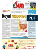 Thesun 2009-04-20 Page01 Royal Response