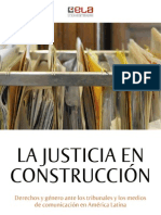 Derechos de género en tribunales y medios AL