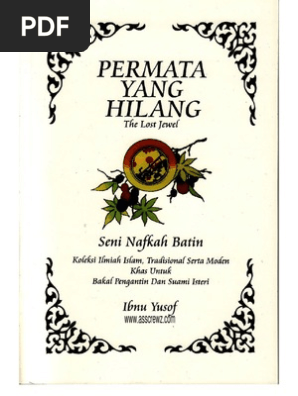 Permata Yang Hilang Oleh Ibnu Yusof