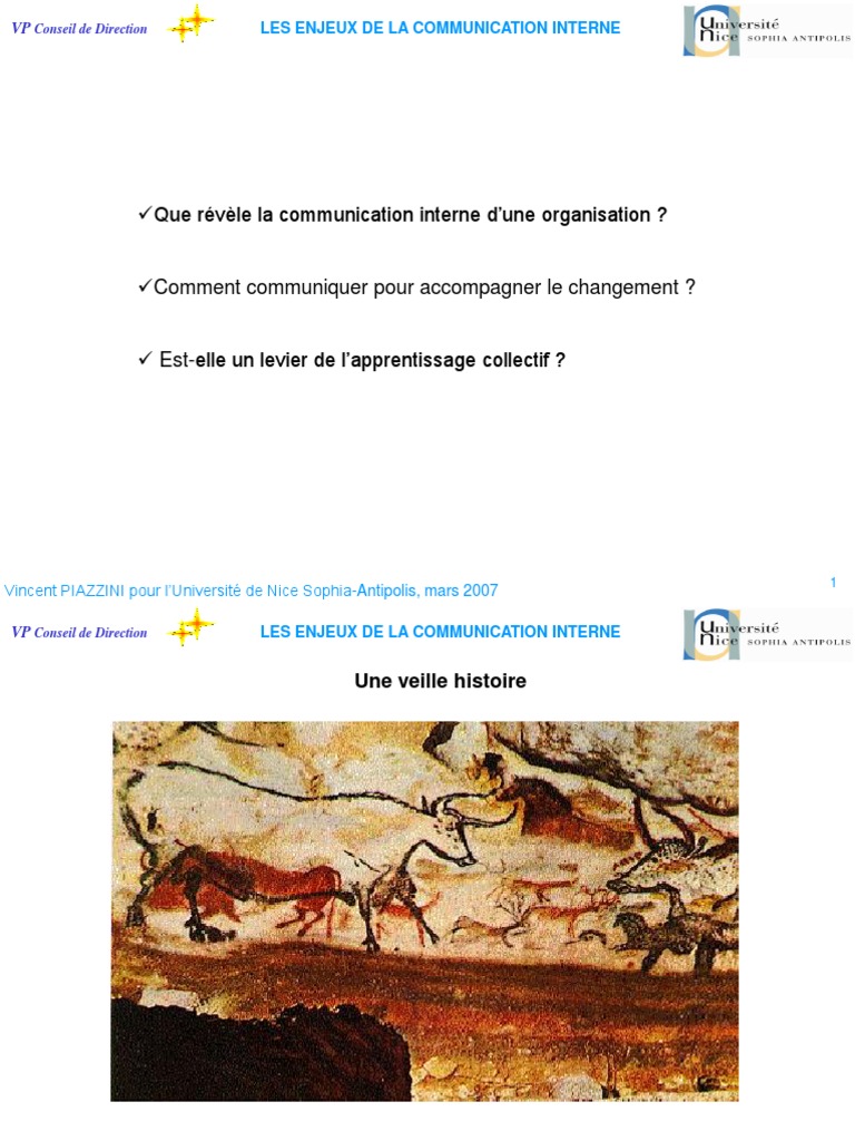 Enjeux de la Communication Interne | PDF | Identité (Science sociale ...