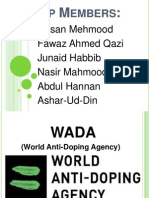 World Anti Doping Agency