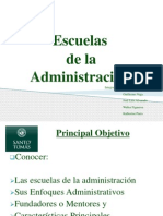 Escuelas Administración