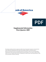 Bank of America Q1 2009 Slides