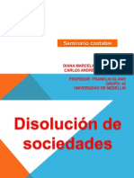 Causales y efectos de la liquidación de sociedades