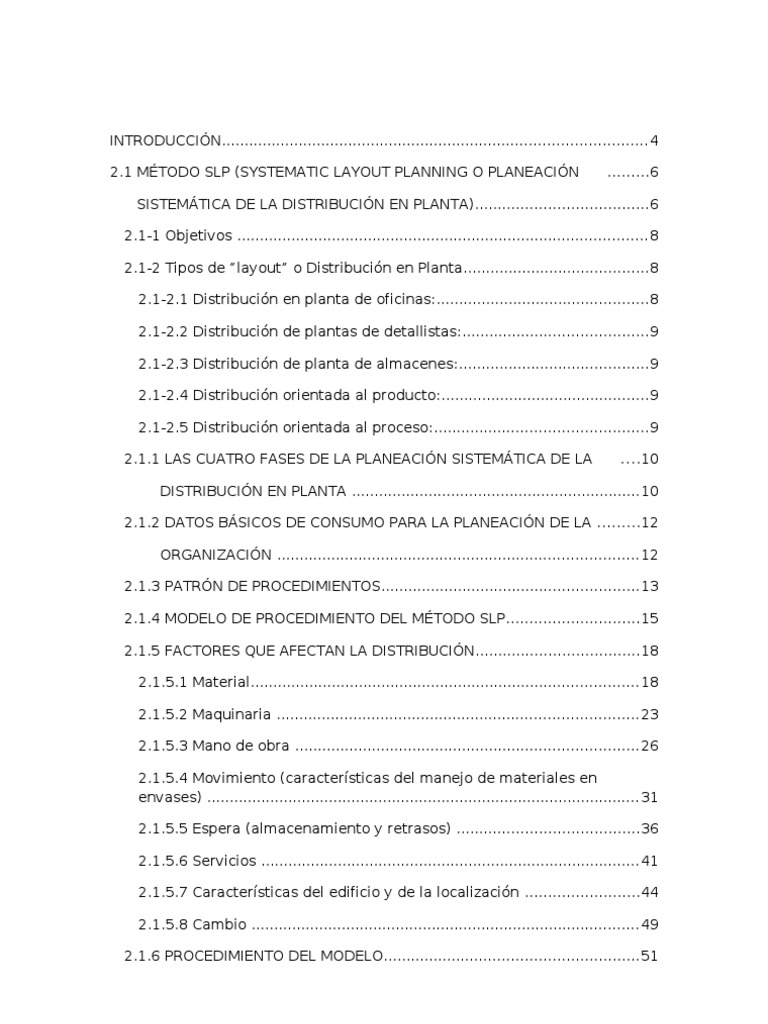Unidad 2 Metodo SLP | PDF | Planificación | Diseño