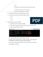 CentOS 6 Logical Volume Management