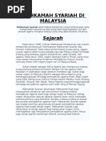 Mahkamah Syariah Di Malaysia