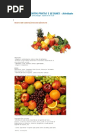 Projeto Alimentos Frutas e Legumes