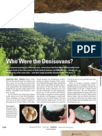 Gibbons. 2011. Who Were The Denisovans