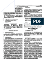 Documento Ténico, Protocolo de Exámenes Médico Ocupacionales y Guías de Diagnóstico de los Exámenes Médicos Obligatorios por Actividad, RM312-2011-MINSA_A