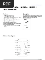 LM339 LM239 LM2901 Datasheet