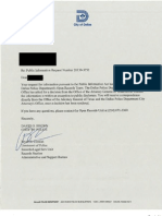 DPD 1st Response To FOIA Submitted by Collette Flanagan