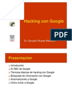Gonzalo Alvarez - Hacking Con Google PDF