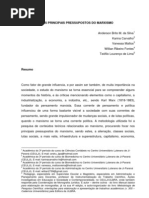 Artigo - Principais Pressupostos Do Marxismo