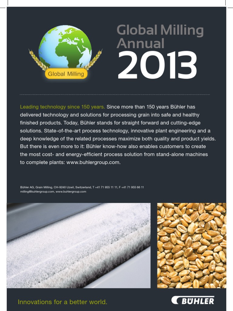 Global Milling Annual 2013 PDF Hunger Foods