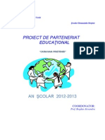 Proiect de Parteneriat