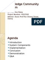 Le Phan Huu Bang Project Number: H022560 Advisor: Assoc Prof Poo Chiang Choon, Danny