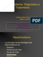 Hipertiroidismo Dx - Tto