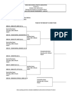 2013 3A State Soccer Pairings