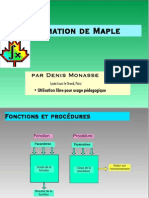 Program Mati on Maple