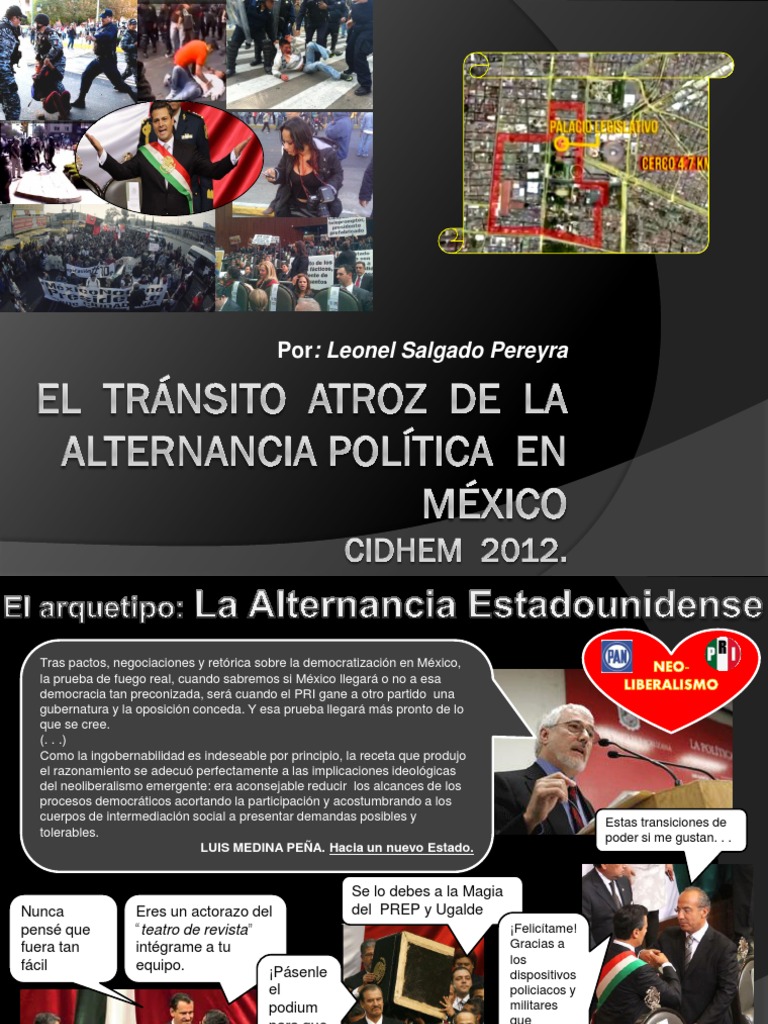 El Tránsito Atroz de La Alternancia Politica en México | PDF | Partido ...