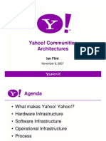 Yahoo Communities Architecture