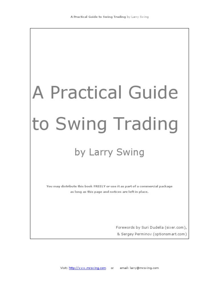 A Practical Guide To Swing Trading | PDF