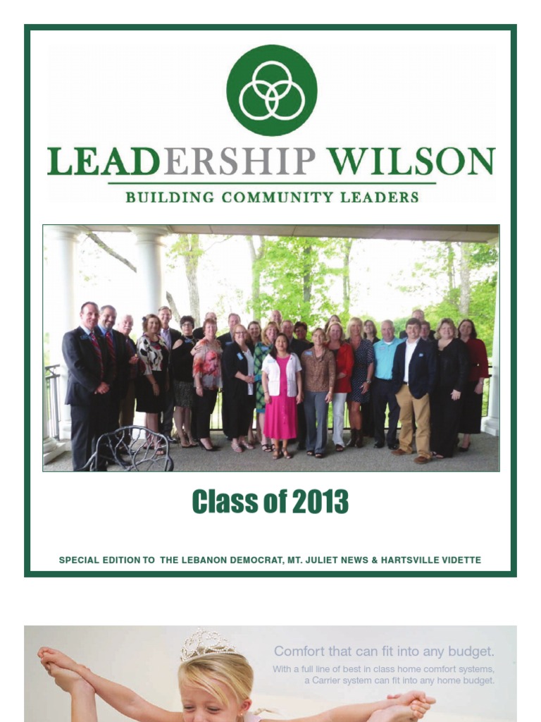 Class of 2013 Special Edition To The Lebanon Democrat, Mt. Juliet News
