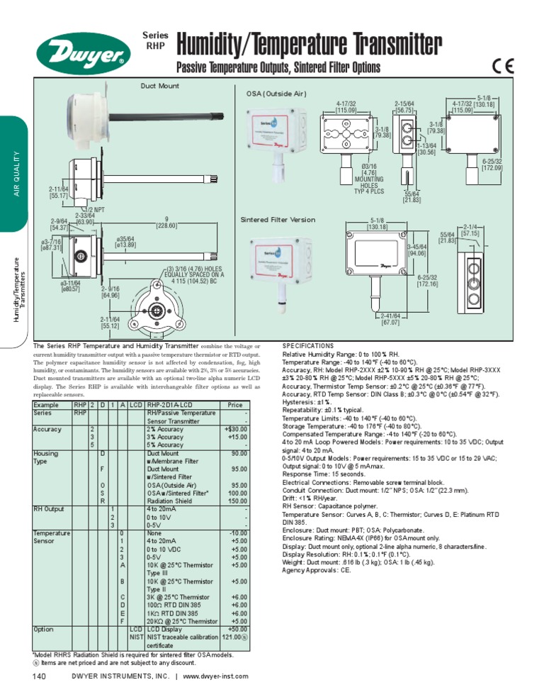 Humidity Sensor | Sensor | Electrical Components