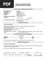 Reseña de Seguridad Del Acrilonitrilo