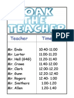 Teacher Time