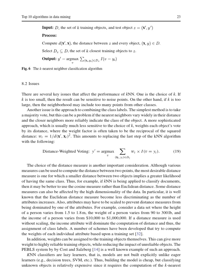 Top 10 Algorithms in Data Mining | PDF | Machine Learning | Applied ...