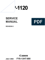 Canon LBP-1120 Service Manual