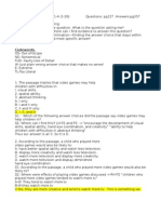 EK 101 Test 6 Passages 1-4