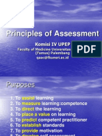 Principles of Assessment in Medical Education