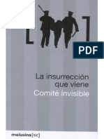 62689827 438 La Insurreccion Que Llega Tiqqun Comite Invisible