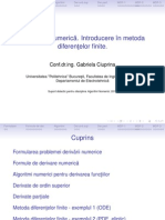 Numerical Derivative Formulas and Algorithms