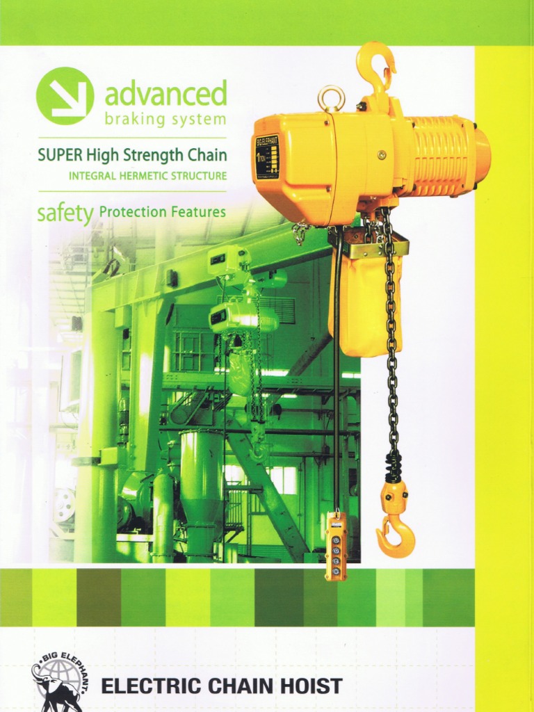 Big Elephant Chain Hoist Catalogue | PDF