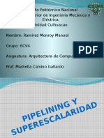 Pipelining y Superescalaridad