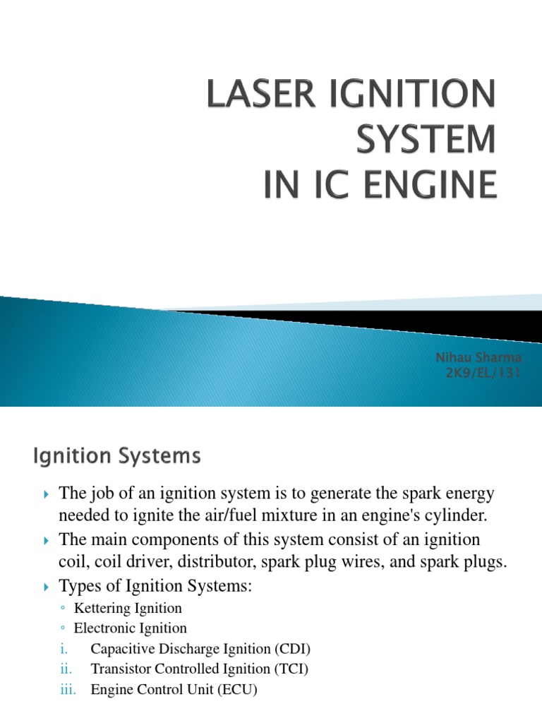Laser Ignition Systems Ppt1 Ignition System Laser