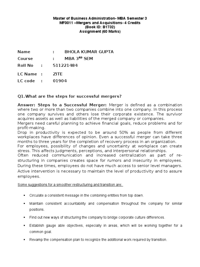 MF0011 | PDF | Business