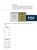 Susunan Pertindangan Sistem Liga