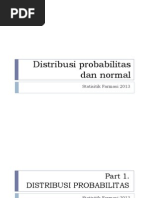 Download Distribusi probabilitas dan normal 2013 dhppt by Mammy Nya Allya SN144613736 doc pdf