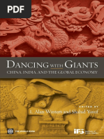 Download Dancing with Giants China India and the Global Economy by World Bank Publications SN14461695 doc pdf