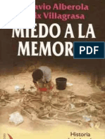 Miedo A La Memoria - Historia de La Ley de "Reconciliación y Concordia" - Octavio Alberola - Felix Vilagrasa