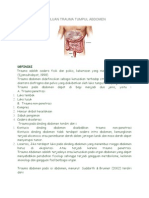 Laporan Pendahuluan Trauma Tumpul Abdomen