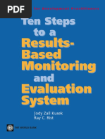 Download Ten Steps to a Results-Based Monitoring and Evaluation System A Handbook for Development Practitioners by World Bank Publications SN14461971 doc pdf