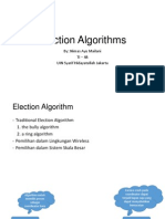 Election Algorithm / Algoritma Pemilihan - Sistem Terdistribusi