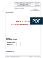 Manual Calitate