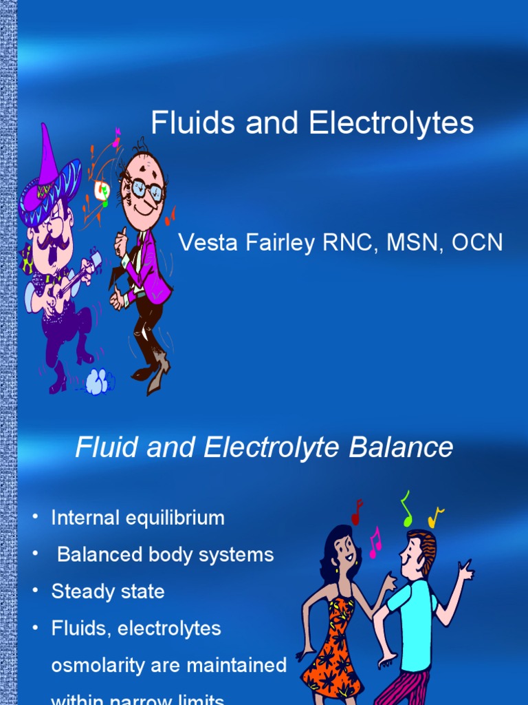 Fluid and Electrolyte Balance Overview | PDF | Electrolyte | Dehydration